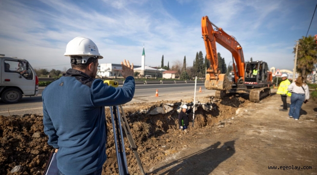Menemen Türkelli'de 25 milyonluk altyapı hamlesi 