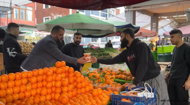 Pınarbaşı'nda esnaf dayanışması… 
