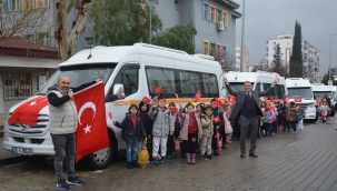 Servisçilerin Bayrak Çoşkusu… 