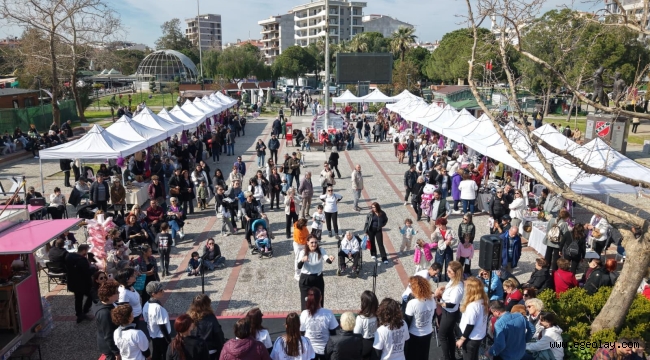 8 Mart'ta Karşıyaka'dan özgürlük çağrısı yükseldi 