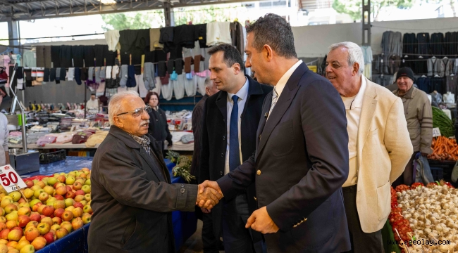 Ali Mahir Başarır Bornova'dan mesaj verdi: "Çözüm CHP iktidarında" 