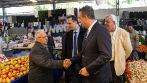 Ali Mahir Başarır Bornova'dan mesaj verdi: "Çözüm CHP iktidarında" 