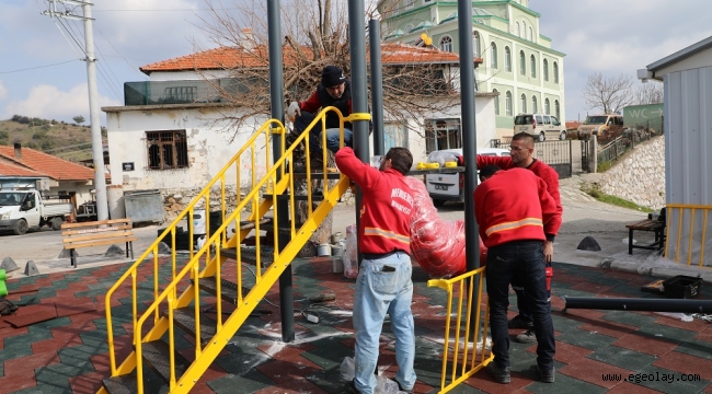 Başkan Söz Verdi, Park Yenilendi 