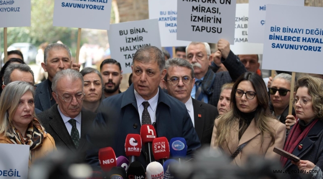 Başkan Tugay: Müsaade edin hukuki süreç tamamlansın 