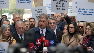 Başkan Tugay: Müsaade edin hukuki süreç tamamlansın 