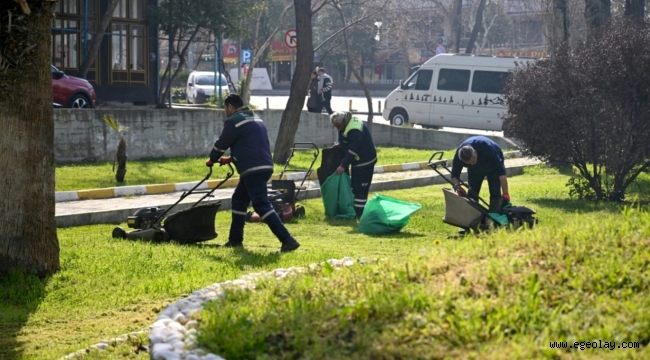 Bornova bahara hazırlanıyor 
