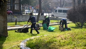 Bornova bahara hazırlanıyor 