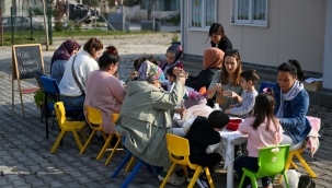 Bornovalı miniklere “Çim Adam Atölyesi” 