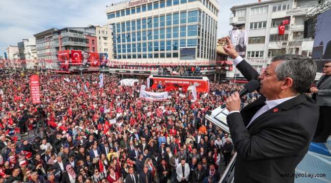 CHP Genel Başkanı Özgür Özel, Uşak'ta Halkla Buluştu