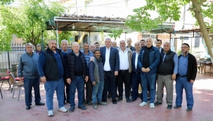 Başkan Çiçek Sahada 