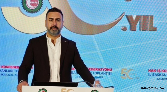 Hak-İş Konfederasyonu İzmir İl Başkanlığı: "İşçi ve Emekçiler Enflasyona Ezdirilmemelidir"