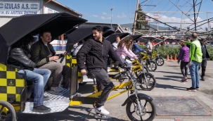 İzmir'de Bisicab dönemi başlıyor 