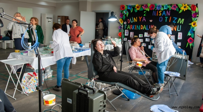 Karşıyaka'da özel bireylere ağız ve diş sağlığı taraması 