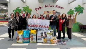 Karşıyaka Sanat Derneği'nden Sokak Hayvanlarına destek… 