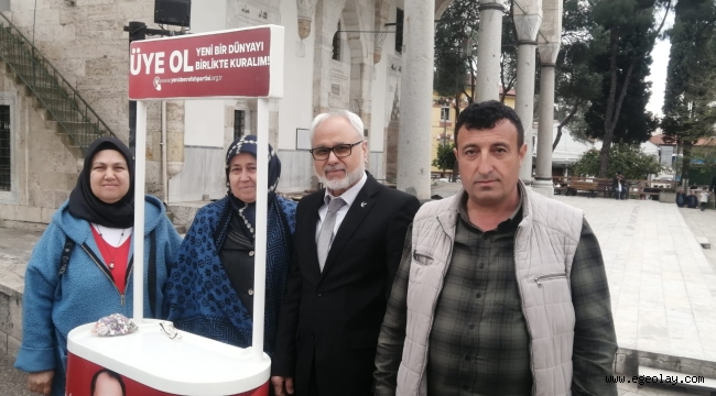 Yeniden Refah Partisi Aydın Teşkilatından Yoğun Üye Kaydı ve Stand Çalışması 