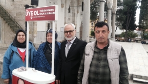 Yeniden Refah Partisi Aydın Teşkilatından Yoğun Üye Kaydı ve Stand Çalışması 