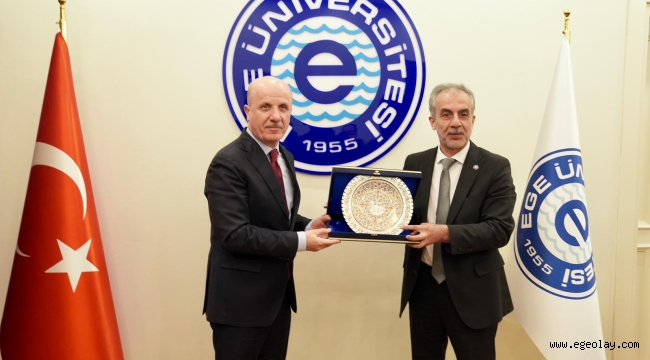 YÖK Başkanı Prof. Dr. Erol Özvar Ege Üniversitesini ziyaret etti 