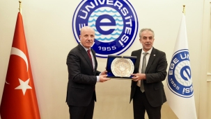 YÖK Başkanı Prof. Dr. Erol Özvar Ege Üniversitesini ziyaret etti 