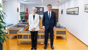 Başkan Tugay, İngiltere Büyükelçisi Morris'i ağırladı "Geleceğimizi güvence altına almalıyız"