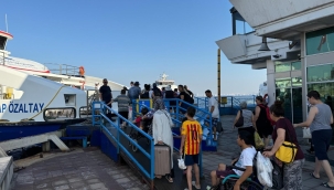 Bayramda rota denize
