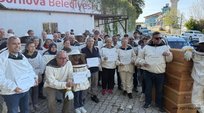 Bornova'da 10. kurs tamamlandı 