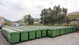 Bornova'ya 325 yeni çöp konteyneri