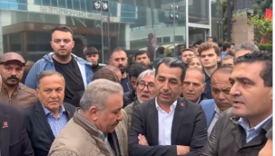 CHP Genel Merkezi'nde tahliye kavgası