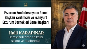 Halil Karapınar'dan Kurban Bayramı Mesajı