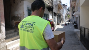 Konak'ta dayanışma geleneği bu bayram da devam ediyor