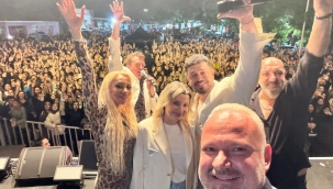 Menemen'de festival coşkusu yağmur dinlemedi