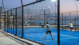 Bostanlı Sahili’ne yeni padel kortları geliyor 