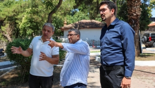 Buca'da Başkan Vekili Benzer sahaya indi 