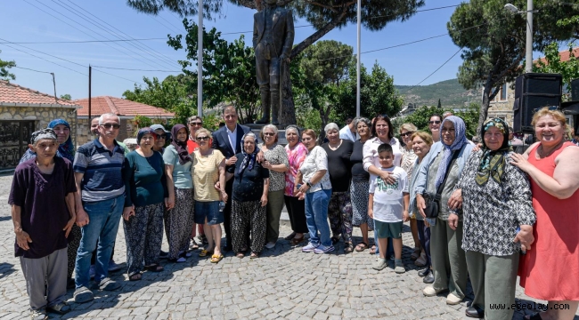 Büyükşehir’den Foça Yeniköy’de anlamlı açılış