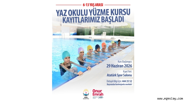 Çiğli’de Yaz Dönemi Kursları Başladı