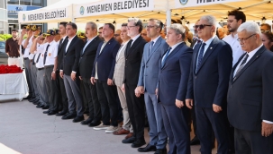 Menemenliler Şehit Kemal Bey'i unutmadı 