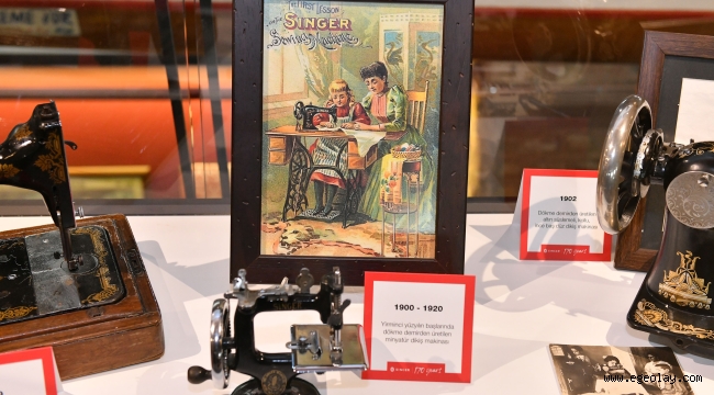 "Singer 170. Yıl Sergisi", 28 Temmuz tarihine kadar İzmir Sanat Kültür Fabrikası'nda ziyaretçilerini bekliyor. 