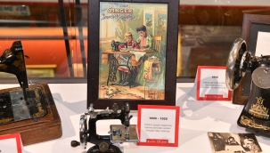 "Singer 170. Yıl Sergisi", 28 Temmuz tarihine kadar İzmir Sanat Kültür Fabrikası'nda ziyaretçilerini bekliyor. 