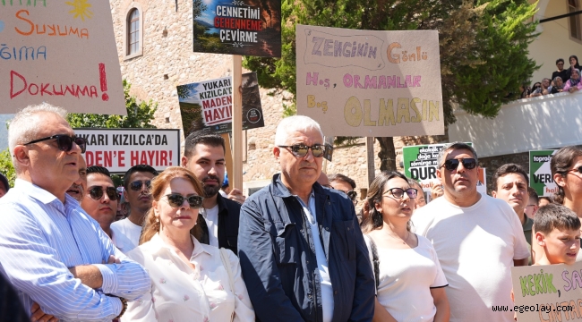 Başkan Türkmen Madene Karşı Vatandaşlarla Tek Ses Oldu