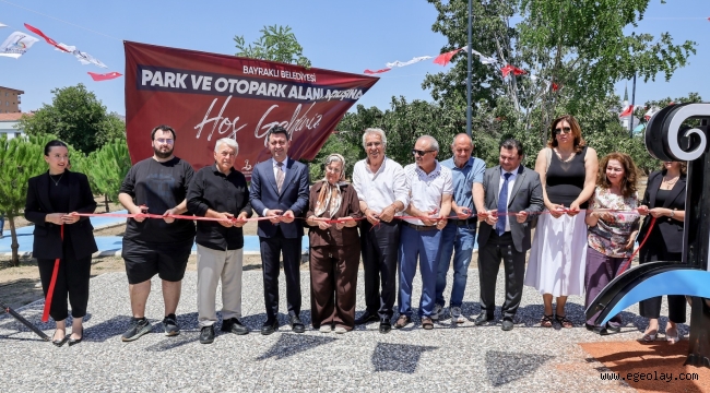 Bayraklı'ya Yeni Park Ve Otopark 