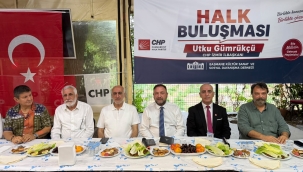 Gümrükçü Basmane de Halk Buluşmasında Konuştu