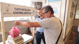 Konak’ın pazar yerlerinde güvenli alışveriş 