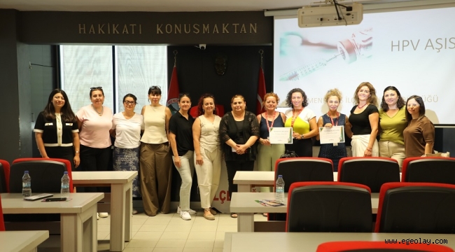 Menderes Belediyesi'nde Kadın Sağlığı Eğitimi 