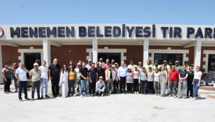 Menemen Belediyesi'nden yolların güvenliği ve huzuru için örnek tesis 
