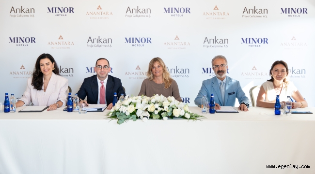 Minor Hotels, Anantara markasının Türkiye pazarındaki ilk projesini Çeşme'de hayata geçiriyor 