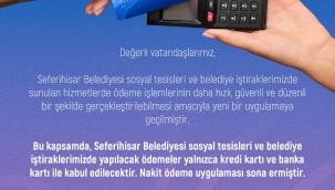 Seferihisar Belediyesi ve belediye iştiraklerinde yeni ödeme dönemi başladı